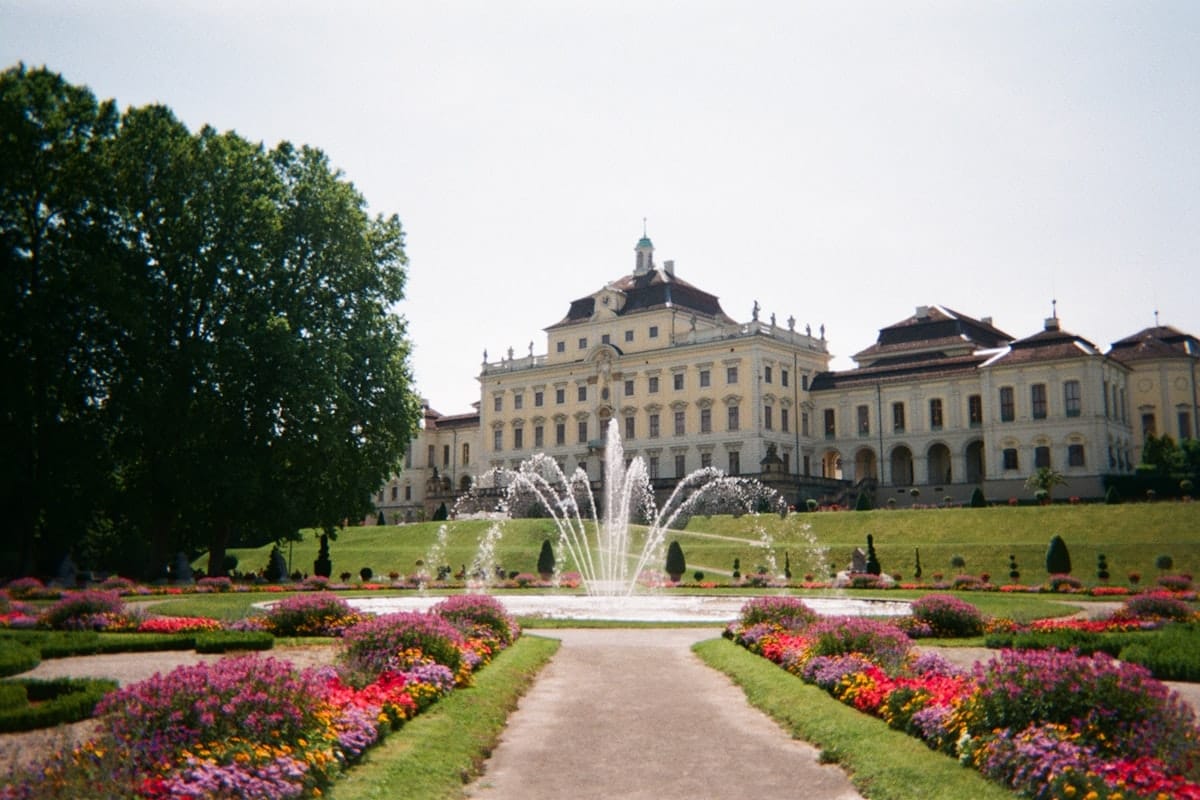 Residenzschloss Ludwigsburg mit Park